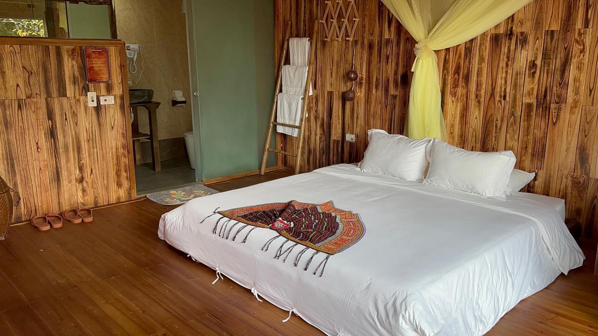 Bac Ha Charm Stay Esterno foto
