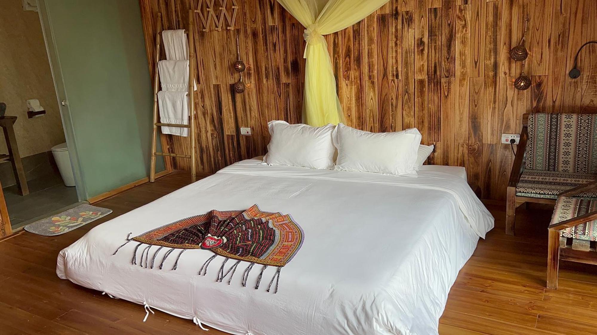 Bac Ha Charm Stay Esterno foto