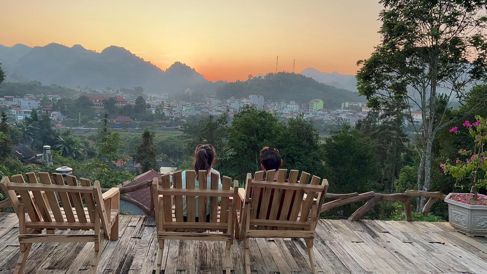 Bac Ha Charm Stay Esterno foto
