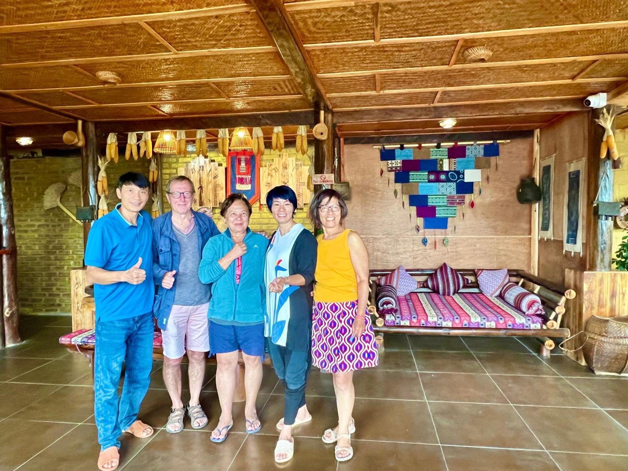 Bac Ha Charm Stay Esterno foto