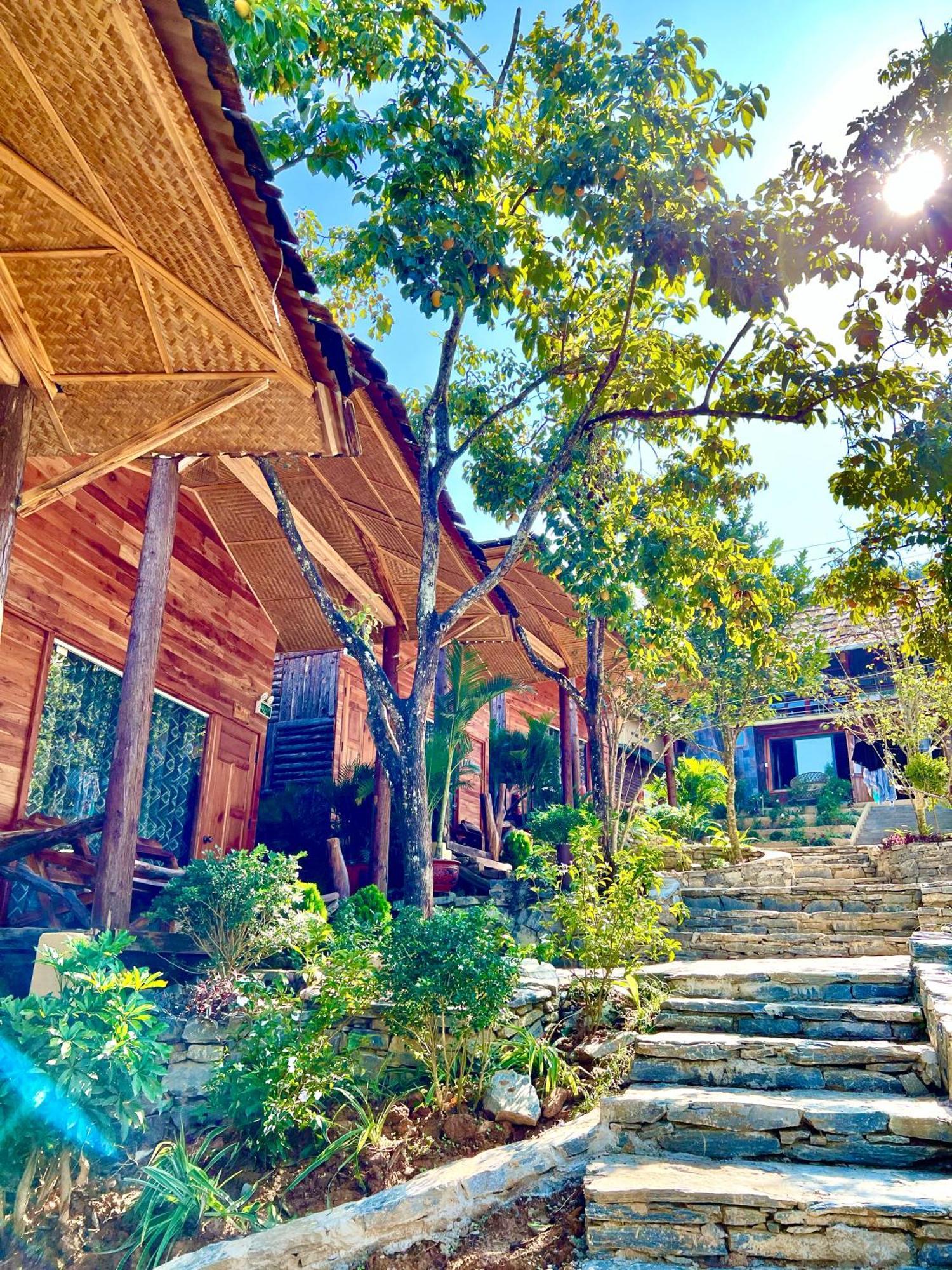 Bac Ha Charm Stay Esterno foto