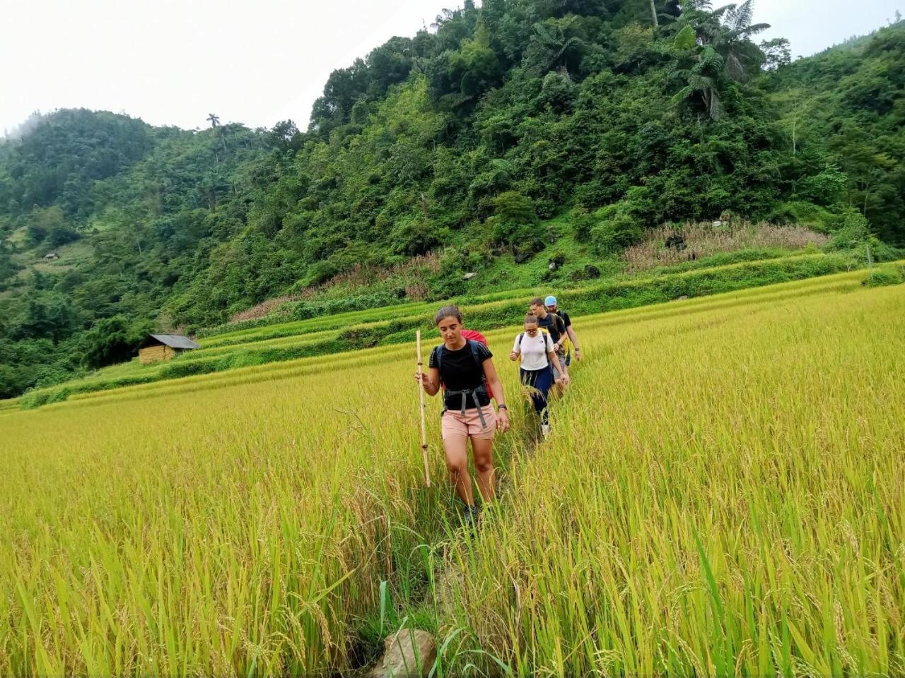 Bac Ha Charm Stay Esterno foto