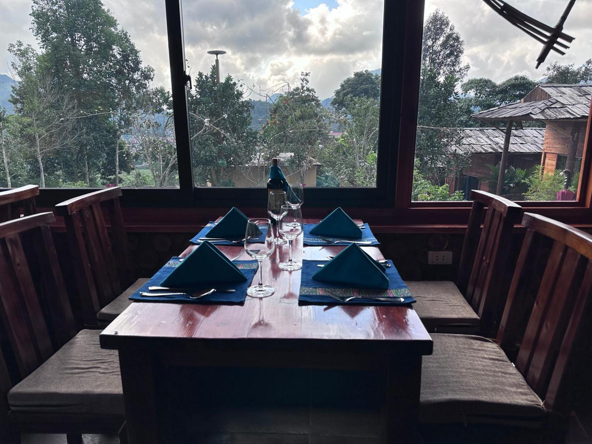 Bac Ha Charm Stay Esterno foto