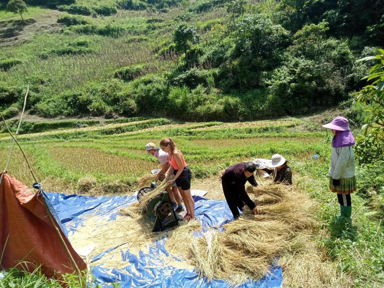 Bac Ha Charm Stay Esterno foto