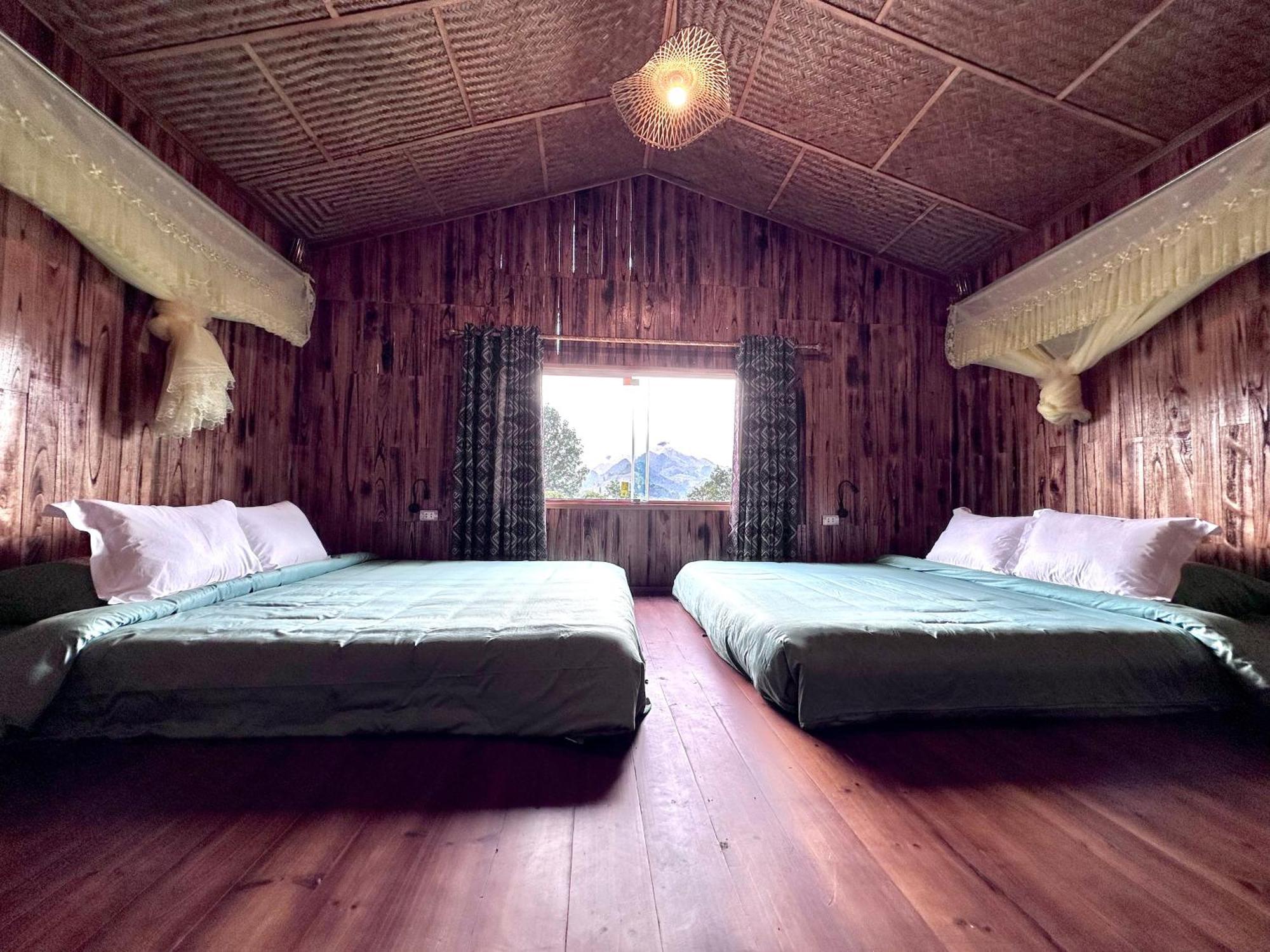 Bac Ha Charm Stay Esterno foto